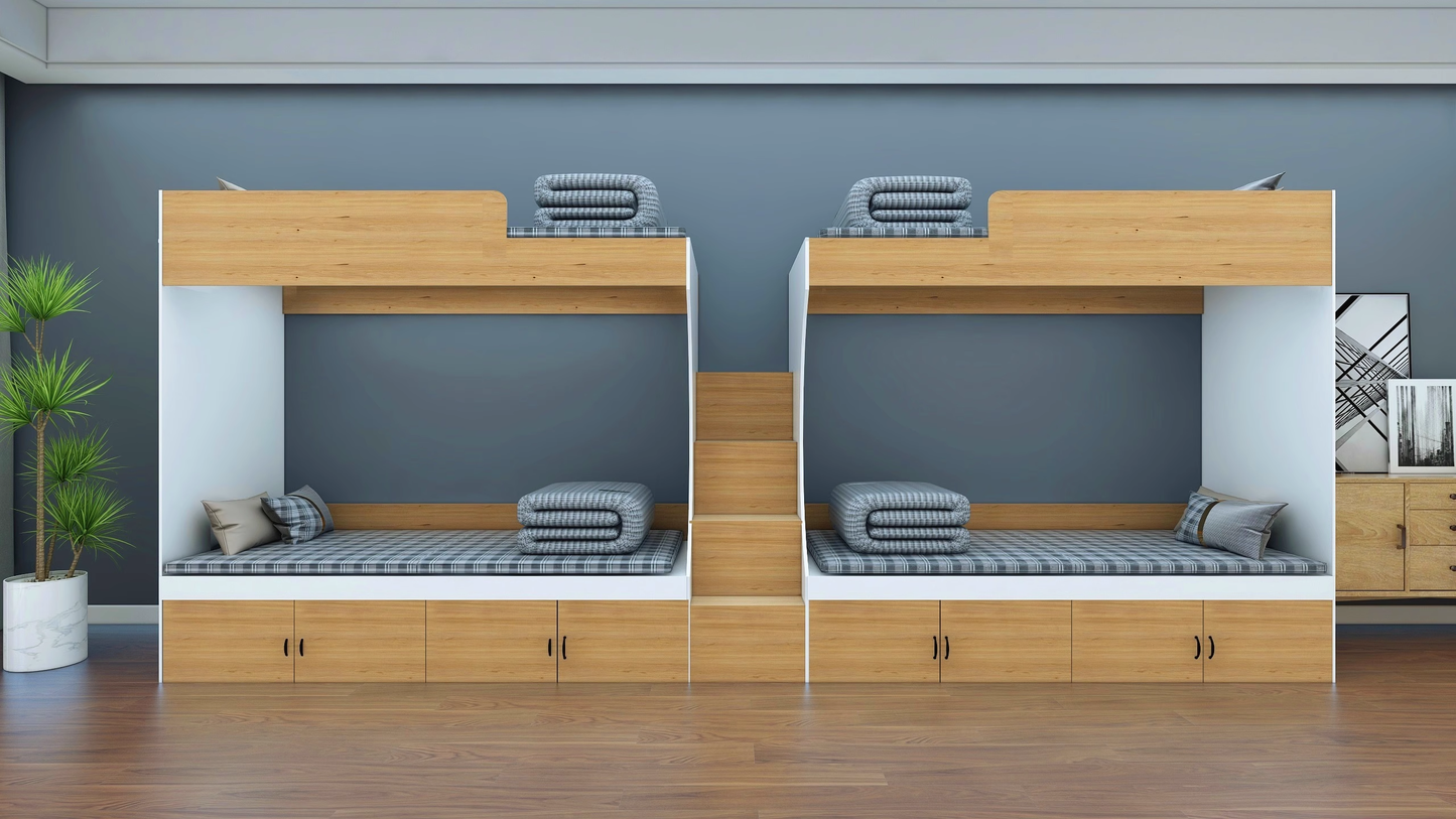 Dormitory bunk bed staff dormitory