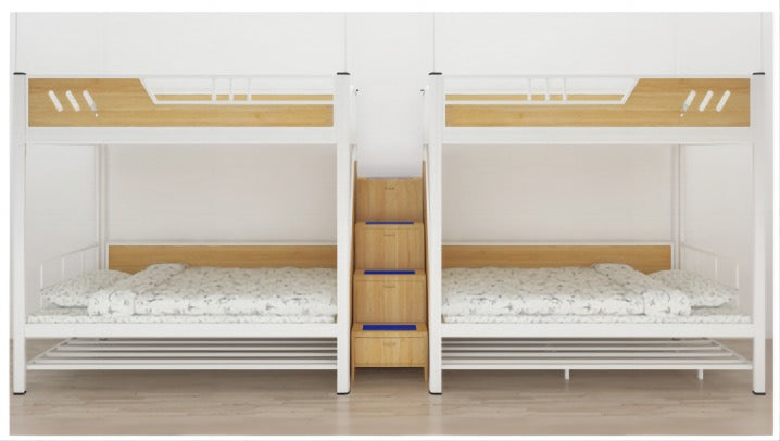 Two-bedroom mid-level apartment combination bed