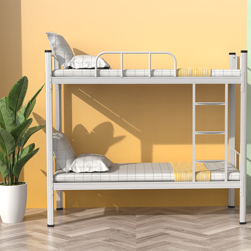 Bunk bed double iron bed military iron bed student staff dormitory single bed