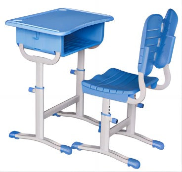 Knob-and-tube lift desk and chair