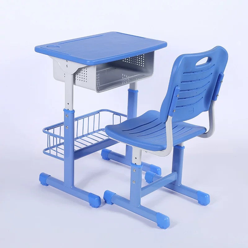 Knob-sleeve liftable desk and chair