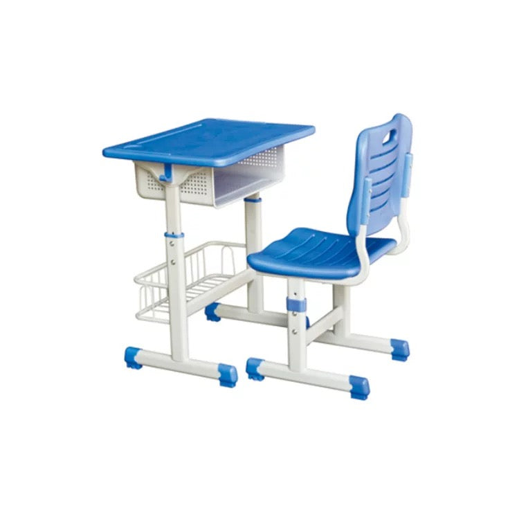 Knob-sleeve liftable desk and chair