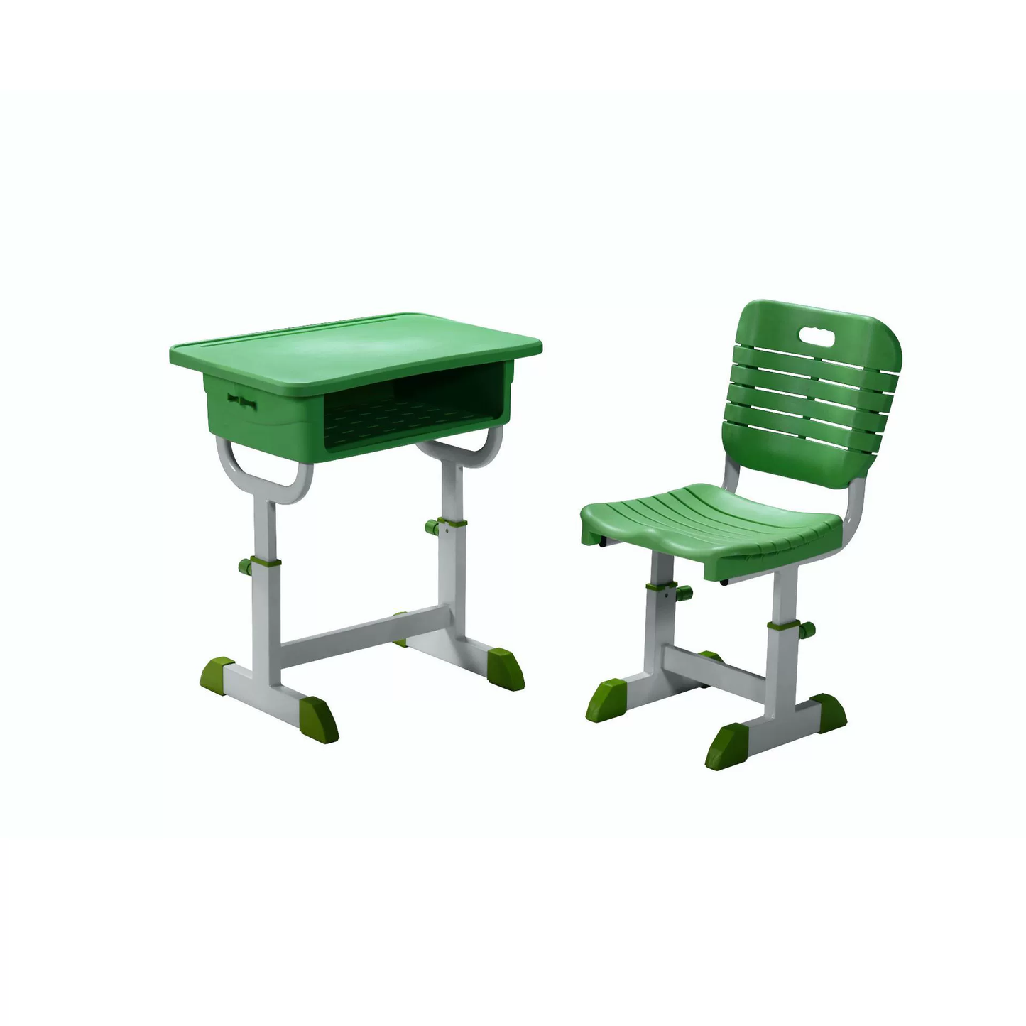 K-type fixed desk and chair