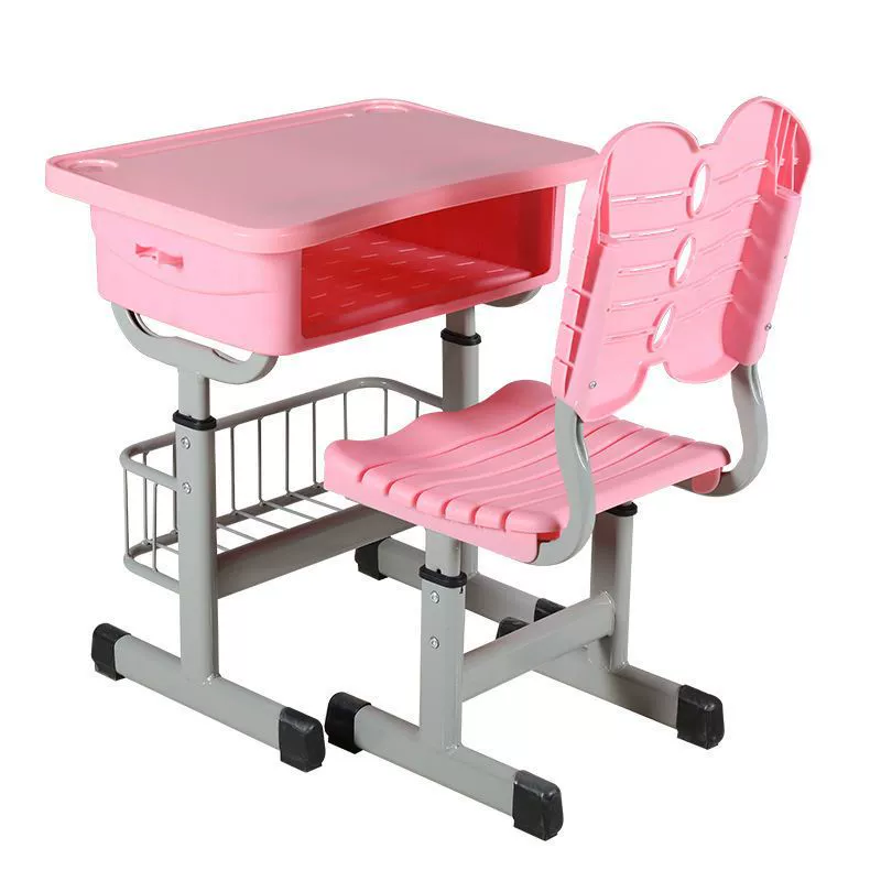 Knob-adjustable lifting desk and chair