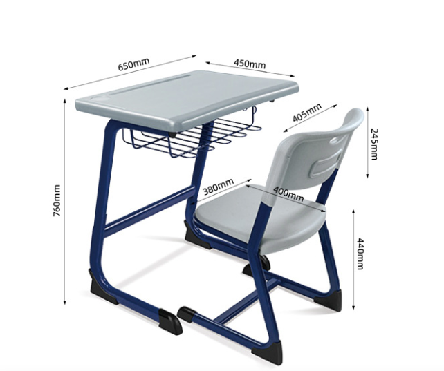 Liftable desk C-shaped thickened study table