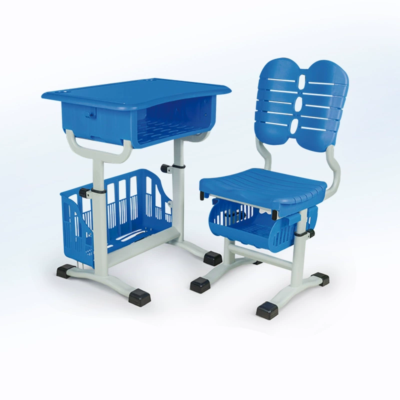 ABS with blue student desk custom lift desk and chair