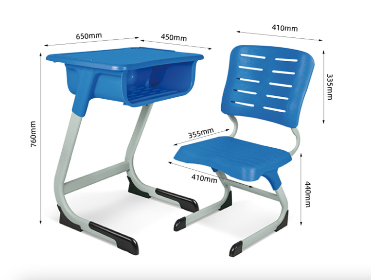 ABS desks and chairs for primary and secondary school students