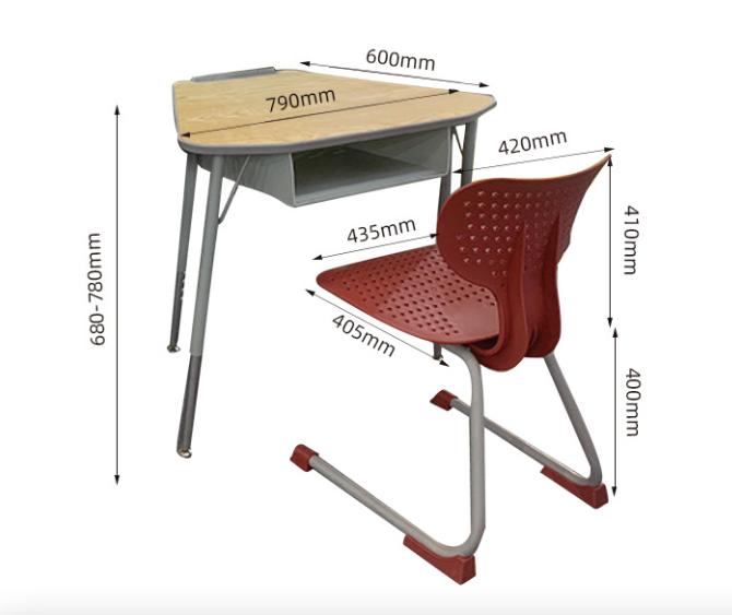 Hexagonal Flower Shaped Writing Desk Set