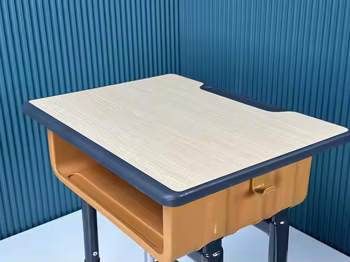 Wholesale single seat classroom reading study desks and chairs