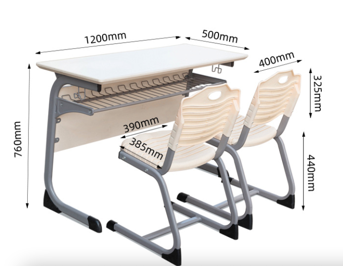 Student study table double tutoring training table