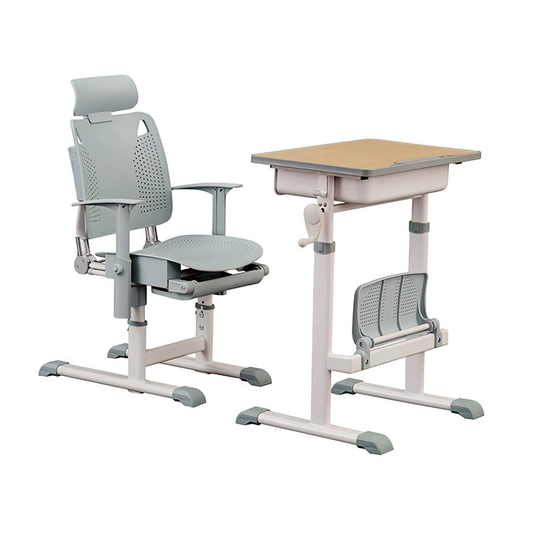 Reclining desks and chairs school study desks and chairs wholesale