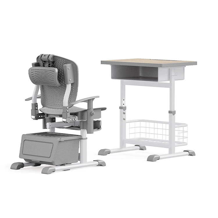 Reclining desks and chairs school study desks and chairs wholesale