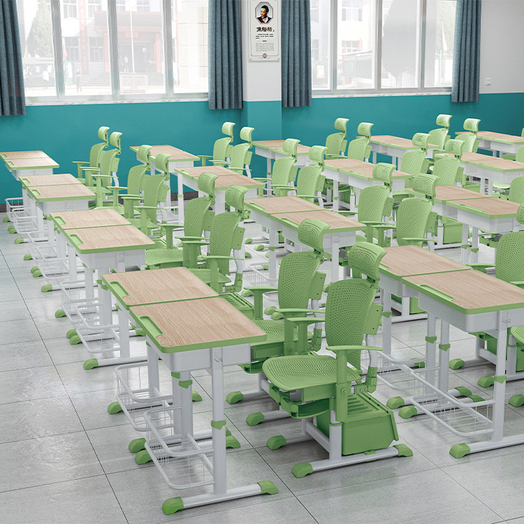 Reclining desks and chairs school study desks and chairs wholesale