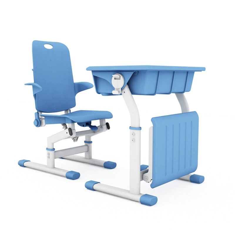 Manufacturer's desks and chairs for classrooms, liftable and reclining lunch break chairs