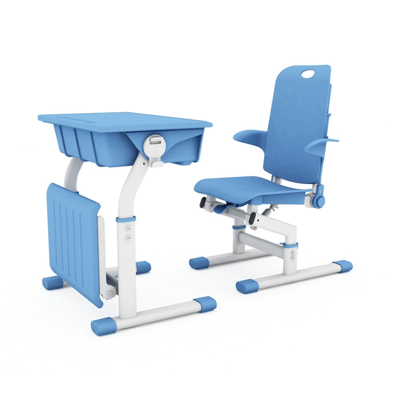 Manufacturer's desks and chairs for classrooms, liftable and reclining lunch break chairs