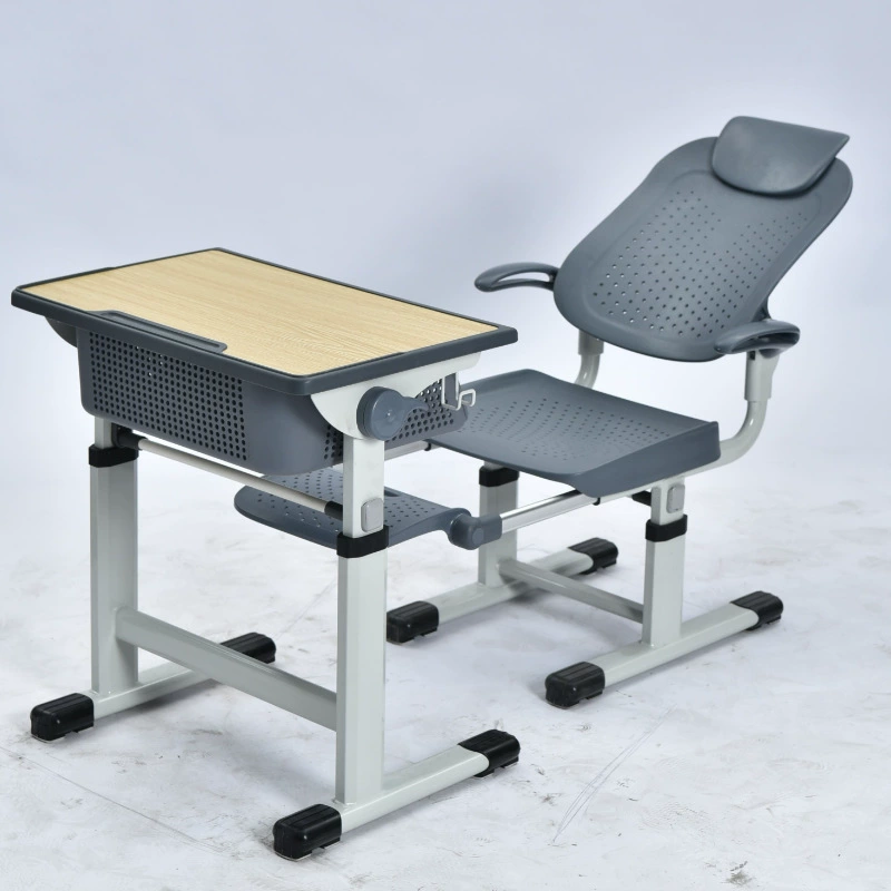 Foldable, flippable, reclining and liftable desks and chairs