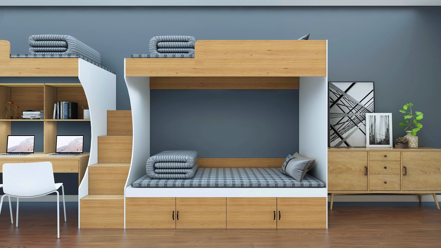 Dormitory bunk bed staff dormitory