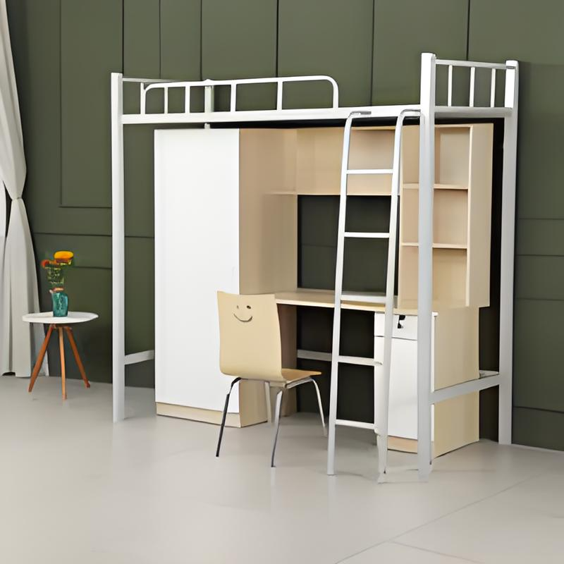 School dormitory combination bed bookcase