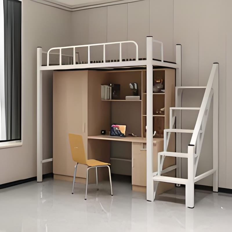 School dormitory combination bed bookcase