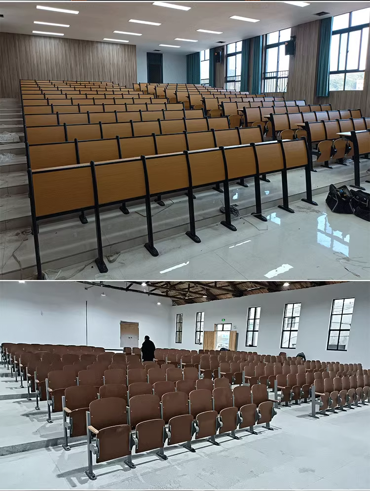 Desks and chairs Multimedia classroom chairs Lecture hall seats