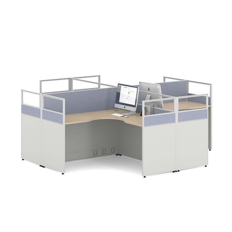 Screen desk - four seats