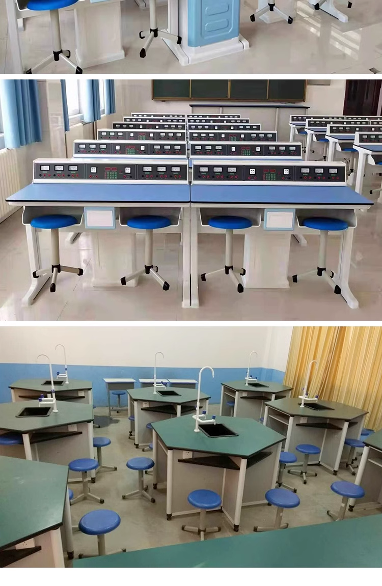 Experimental table school chemistry ventilation classroom biology laboratory preparation room operating table