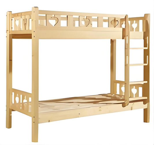 Log bunk bed kindergarten