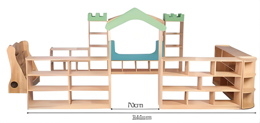 Kindergarten combination cabinet