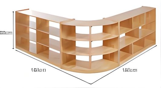 Kindergarten combination cabinet