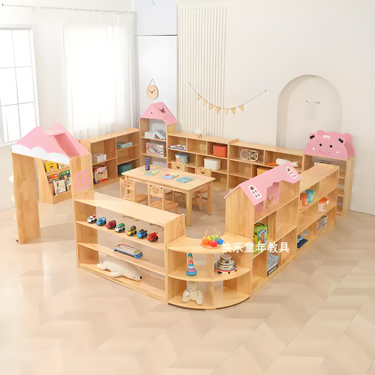 Early childhood education and childcare series teaching cabinets